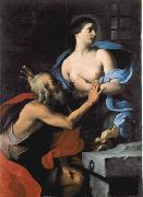 Giovanni Domenico Cerrini Carita Romana Spain oil painting artist